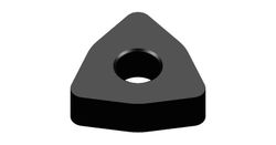 Plaquita Intercambiable de Torneado Wnmg 80º Negativa, Referencia 8580