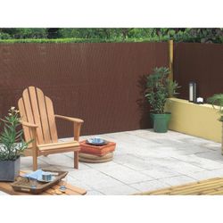 Plasticane Oval 1X3 de color chocolate Nortene