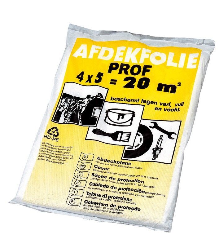 Plástico protección pintura Plástico Prot.Multiusos 4X5 Grueso