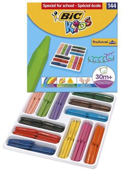 Plastidecor BIC-KIDS Triangular Peques Classpack 144 und.