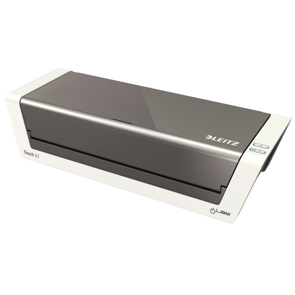 Plastificadora iLAM Touch 2 DIN A3, blanco/plata