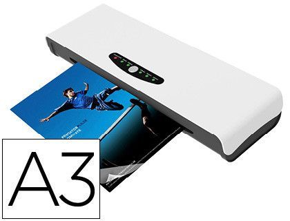 Plastificadora q-connect din a3 alto rendimiento frio/ caliente cuatro rodillos hasta 250 micras