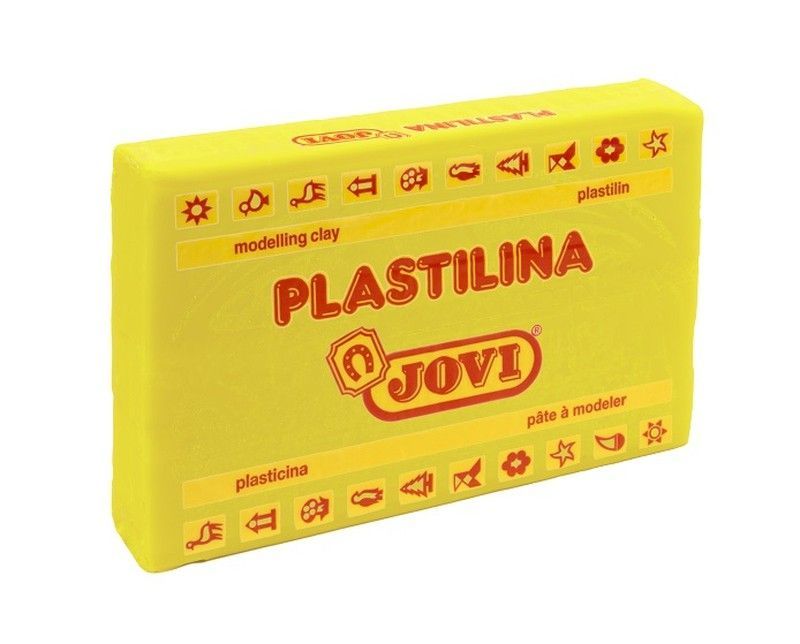 Plastilina JOVI 350 gr. Amarillo Claro