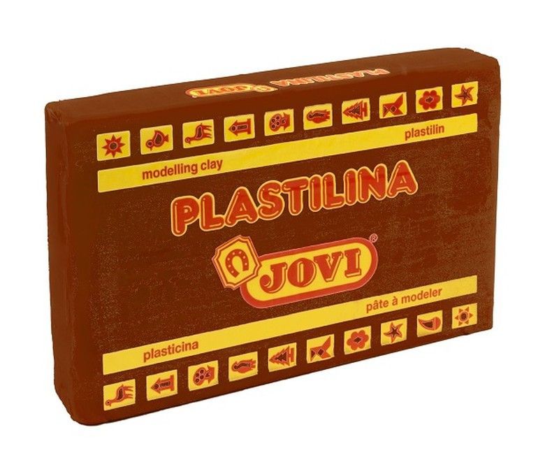 Plastilina JOVI 350 gr. Marrón