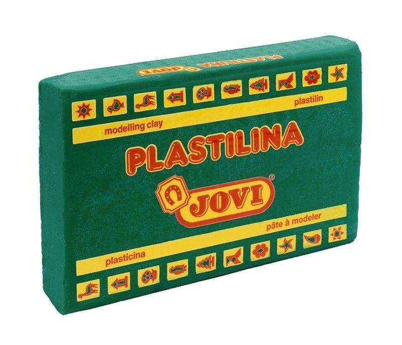 Plastilina JOVI 350 gr. Verde Oscuro