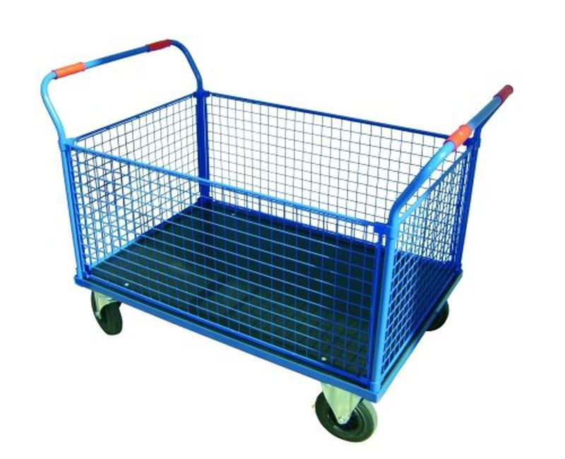 Plataforma malla 1.000 x 700. Ruedas macizas 6022-MD