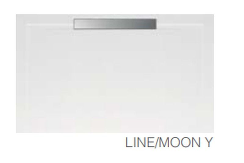 Plato de ducha Moon Y en resina, 100x140 de Hidrobox HID100140001