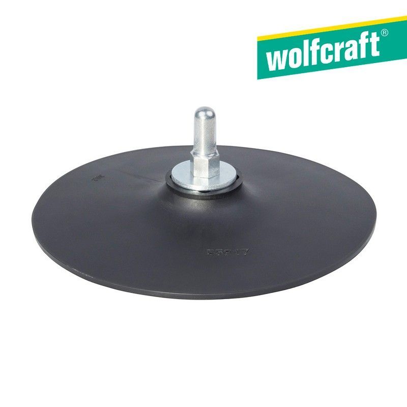 Plato De Goma Vástago 8mm Ø125 2020000 Wolfcraft