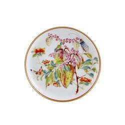 Plato de pan de porcelana en multicolor, 17,4 x 17,4 x 2 cm | Paço Real