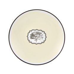 Plato de postre de porcelana en amarillo, Ø 23,1 x 2,9 cm | Herbariae Parade