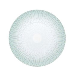 Plato de postre de porcelana en turquesa, Ø 22,9x2,2 cm | Venezia