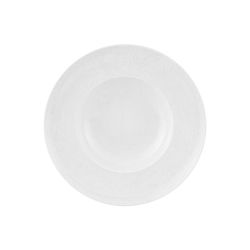 Plato hondo de porcelana en multicolor, Ø 25,2 x 4,6 cm | Duality