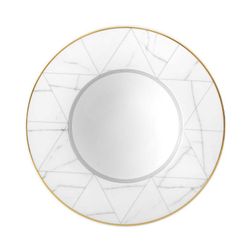 Plato Hondo porcelana Carrara, Ø25.1 x 3.7 cm