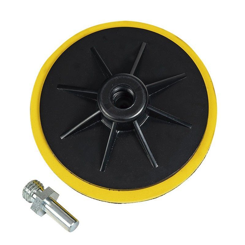 Plato lijador autogrip para taladro RATIO Plato Autogrip 115Mm. M14 Incluy.Eje Ø10