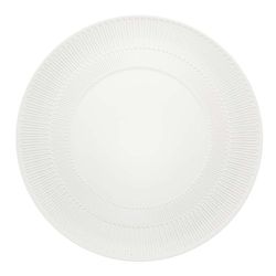 Plato llano de porcelana en blanco, Ø 28,2 x2,5 cm | Ornament