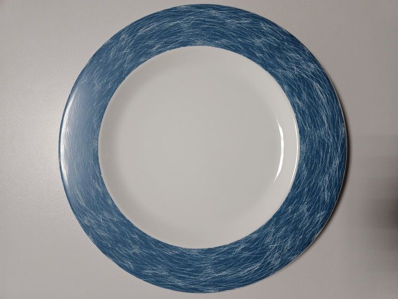 Plato marcador azul 32 cm