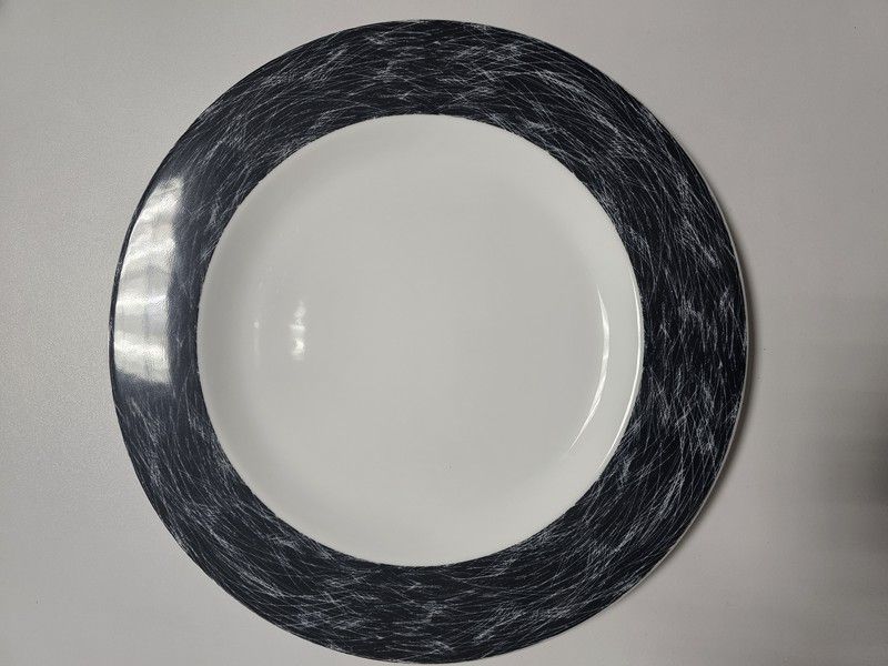 Plato marcador negro  32cm