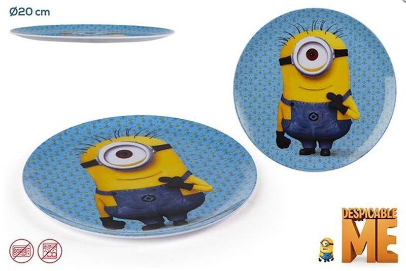 Plato melamina minion