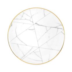 Plato Pan porcelana Carrara, Ø16,2x1,8 cm
