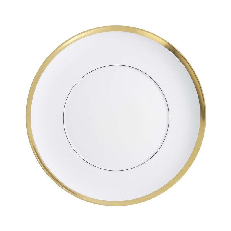 Plato Pan porcelana Domo Gold, Ø16,9x1,7 cm