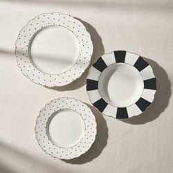 Plato Postre 20Cm.Excell.Topos 6 Uds.