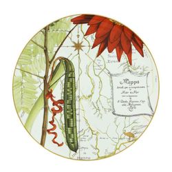 Plato Presentacíon porcelana Amazónia, Ø33,1x1,9 cm