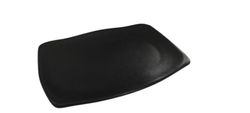 Plato rectangular 280x195mm, negro