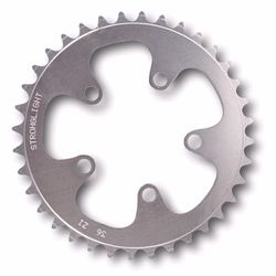 Plato stronglight adaptable campagnolo triple 30 dientes