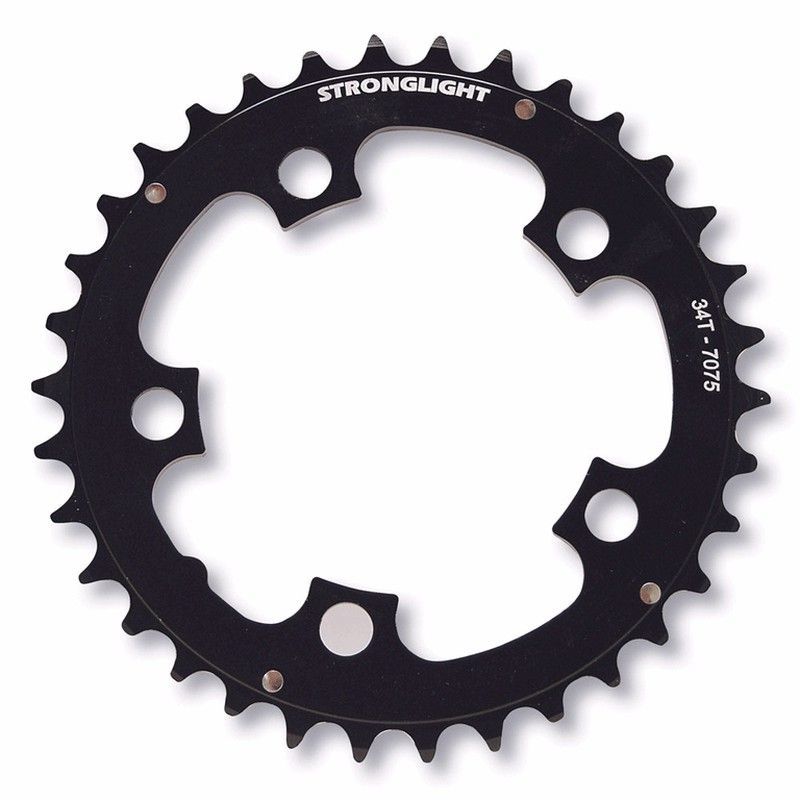 Plato stronglight aluminio adaptable shimano mtb  94 mm 32 dientes