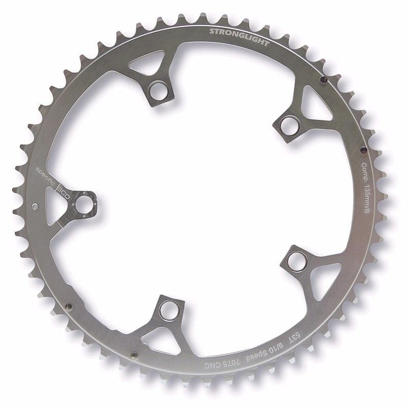 Plato stronglight rz campagnolo plata 46 Dientes