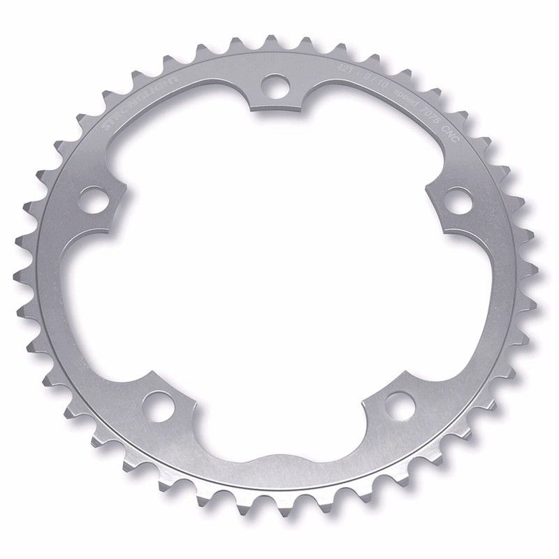 Plato stronglight rz shimano plata 42 dientes