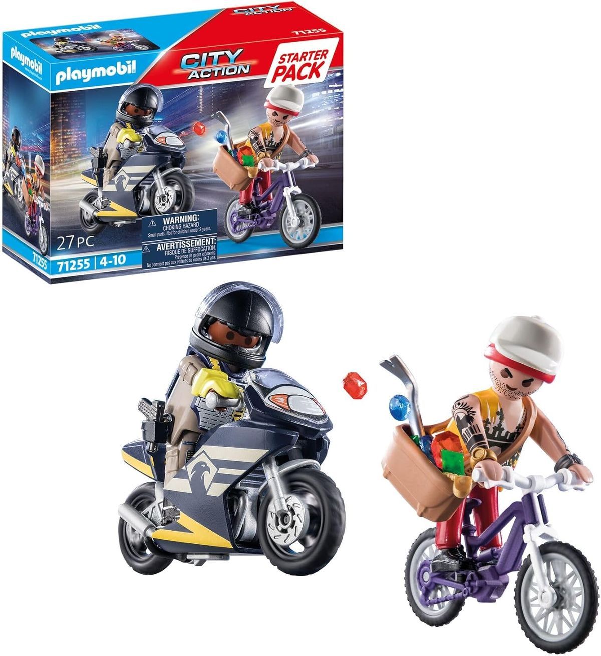 Playmobil Action Starter Pack - Fuerzas Especiales Y Ladrón