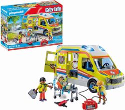 Playmobil City Life - Ambulancia con luz y Sonido
