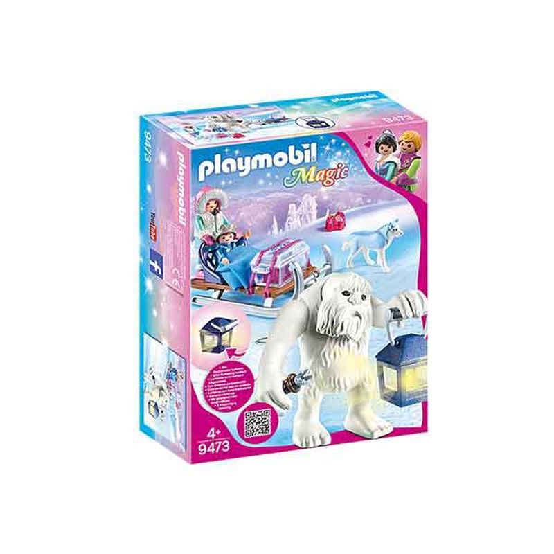 Playmobil Magic – Trol de nieve y trineo