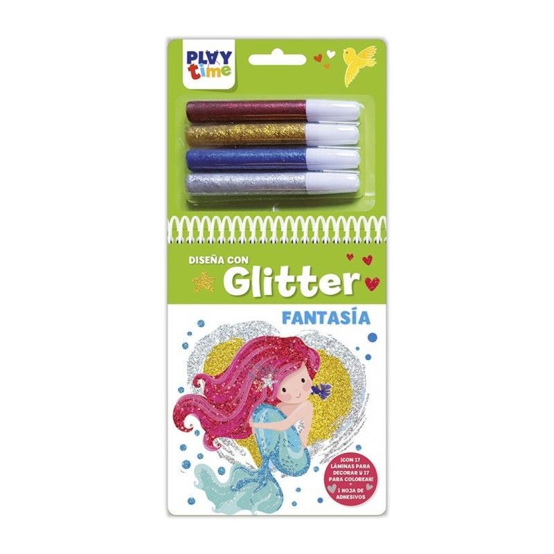 Playtime - Diseña Con Glitter - Fantasia