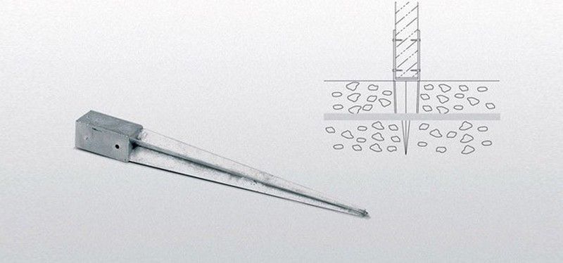 Pletina punta 9x9x75