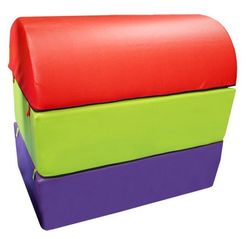 Plinton curvo desmontable de espuma de 3 piezas