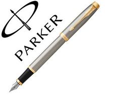 Pluma parker im metal cepillado gt