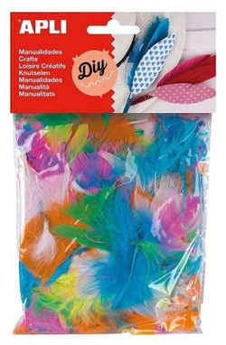 Plumas marabú colores surtidos 14 gr