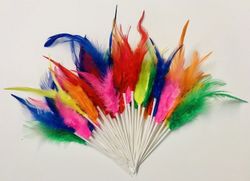 Plumas Mona de Pascua 8 cm 50 und.