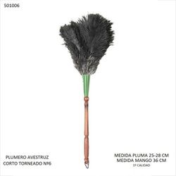 Plumero Avestruz Corto Torn. (1006) N?6