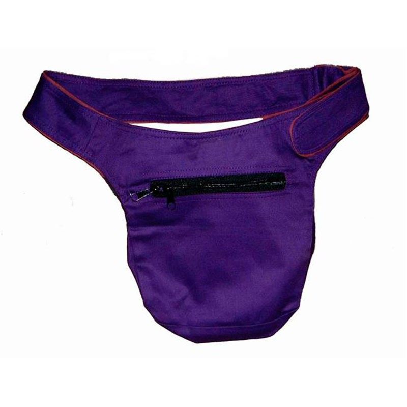 Pocket Riñonera Redonda Con Ribete