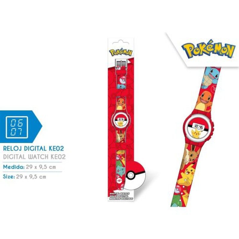 Pokemon Reloj Digital Pok4374