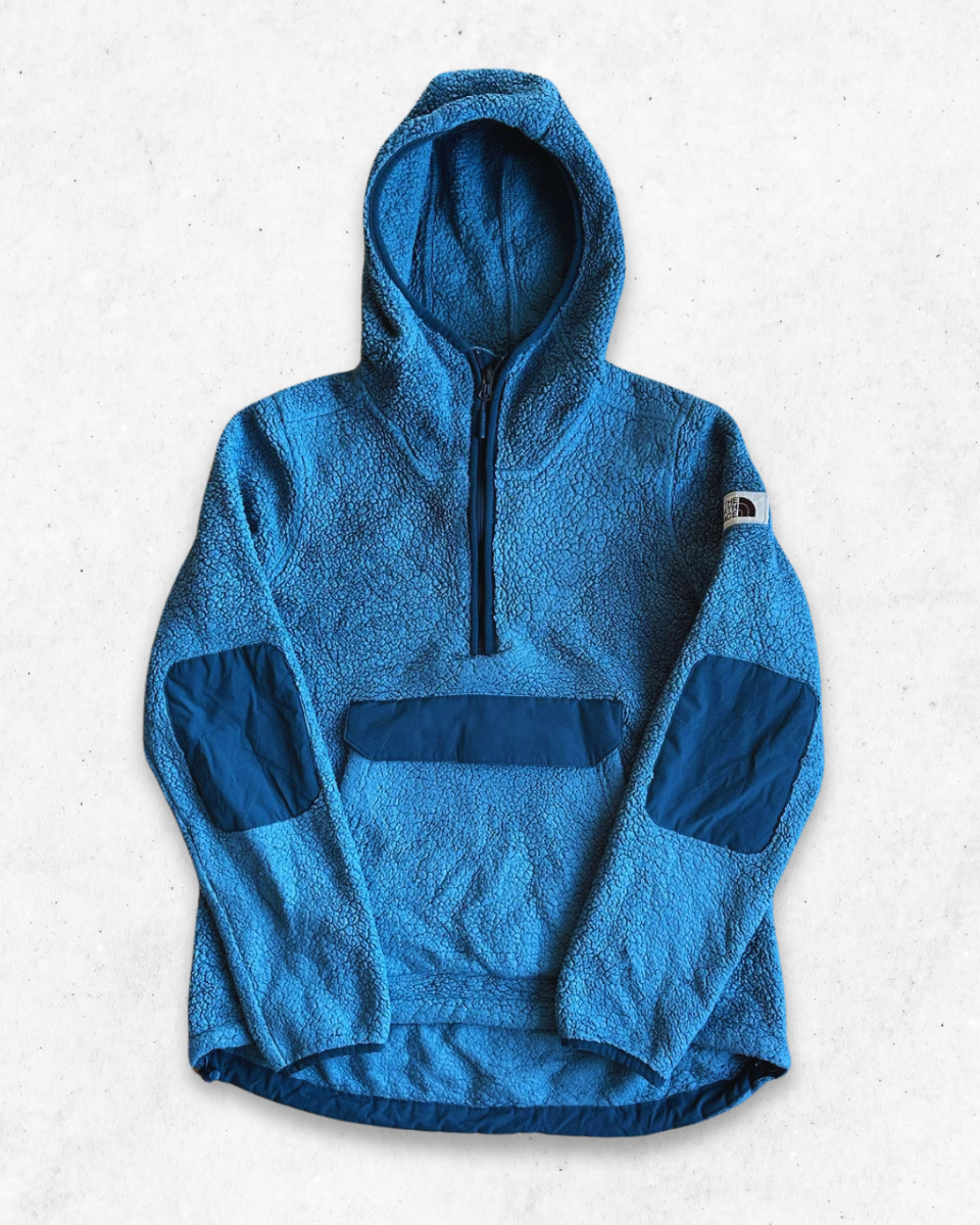 Polar con Capucha The North Face Mujer Verde Azulado S