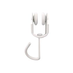 Polea Riel Cortina Interior Toldo Blanca 10 Unidades