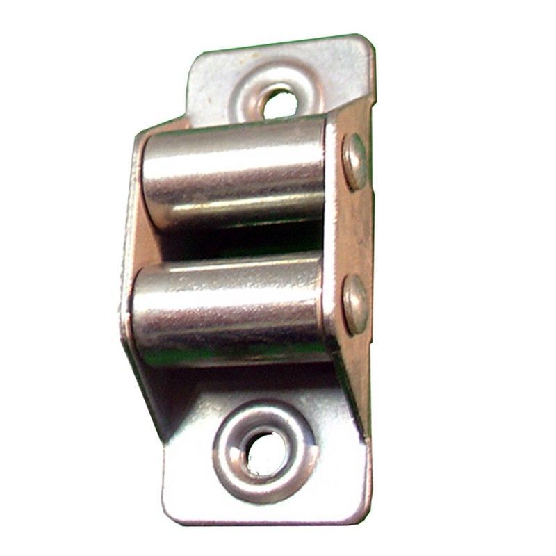 Poleita C-14 metalica con 2 rodillos hierro