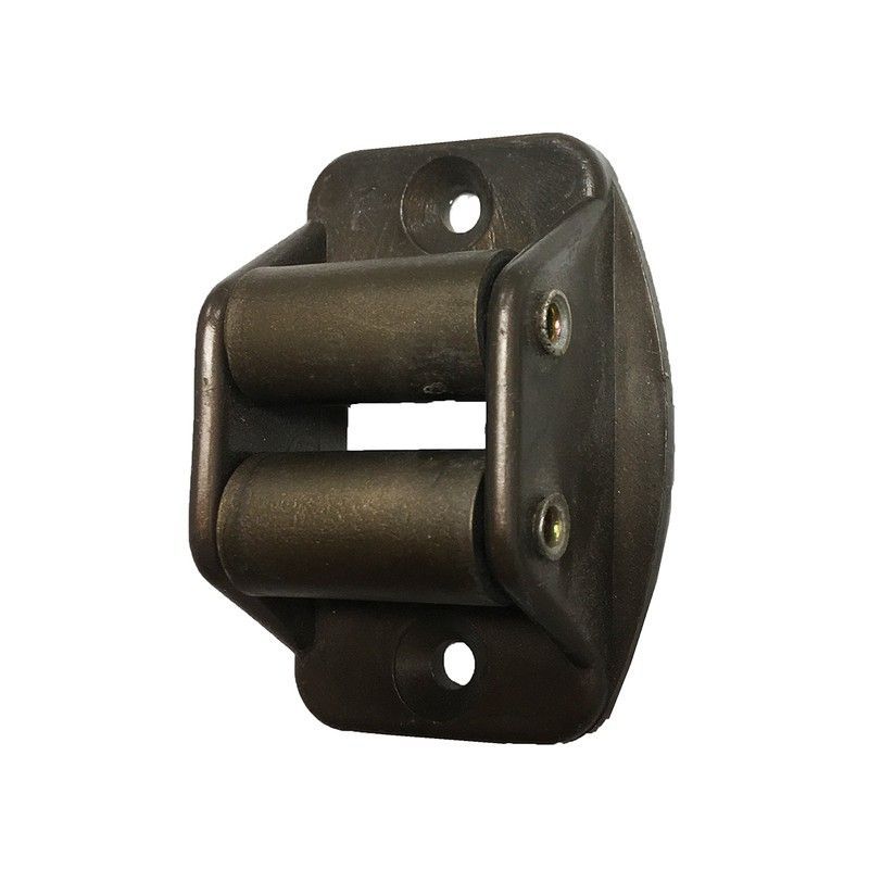 Poleita de PVC con 2 rodillos para cinta de 22 mm