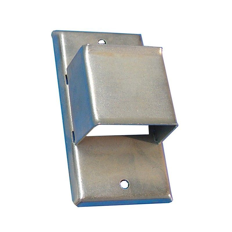 Poleita para cinta de 14mm 1 rodillo inclinado con carcasa metálica