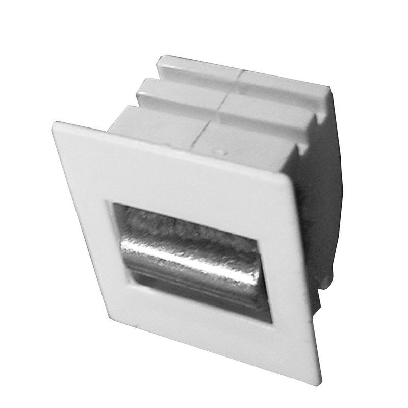 Poleita pasacintas de compacto PVC D.T.  para cinta de 20 mm: rodillo metálico