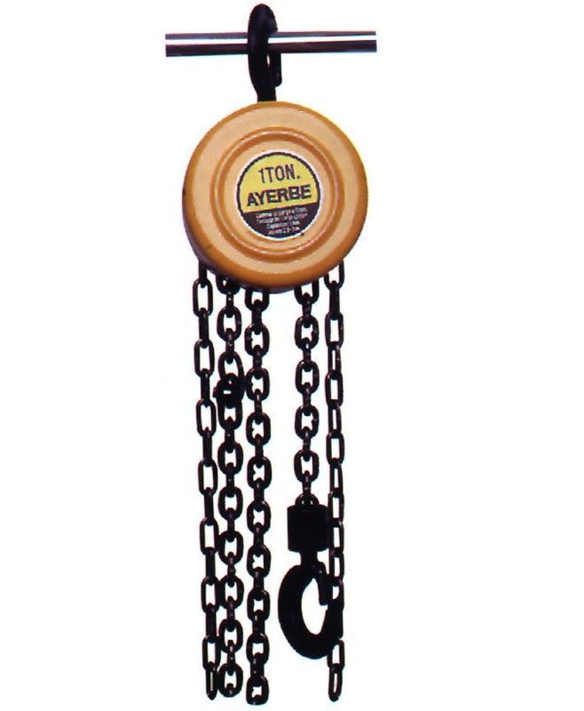 Polipasto Cadena 2,5 Mt. 1 TM